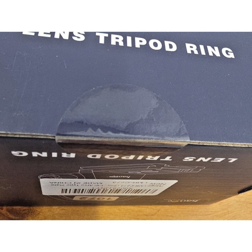Haoge LMR-C273 Lens Tripod Ring w/ Arca Type Plate Brand New Sealed - Picture 5 of 6